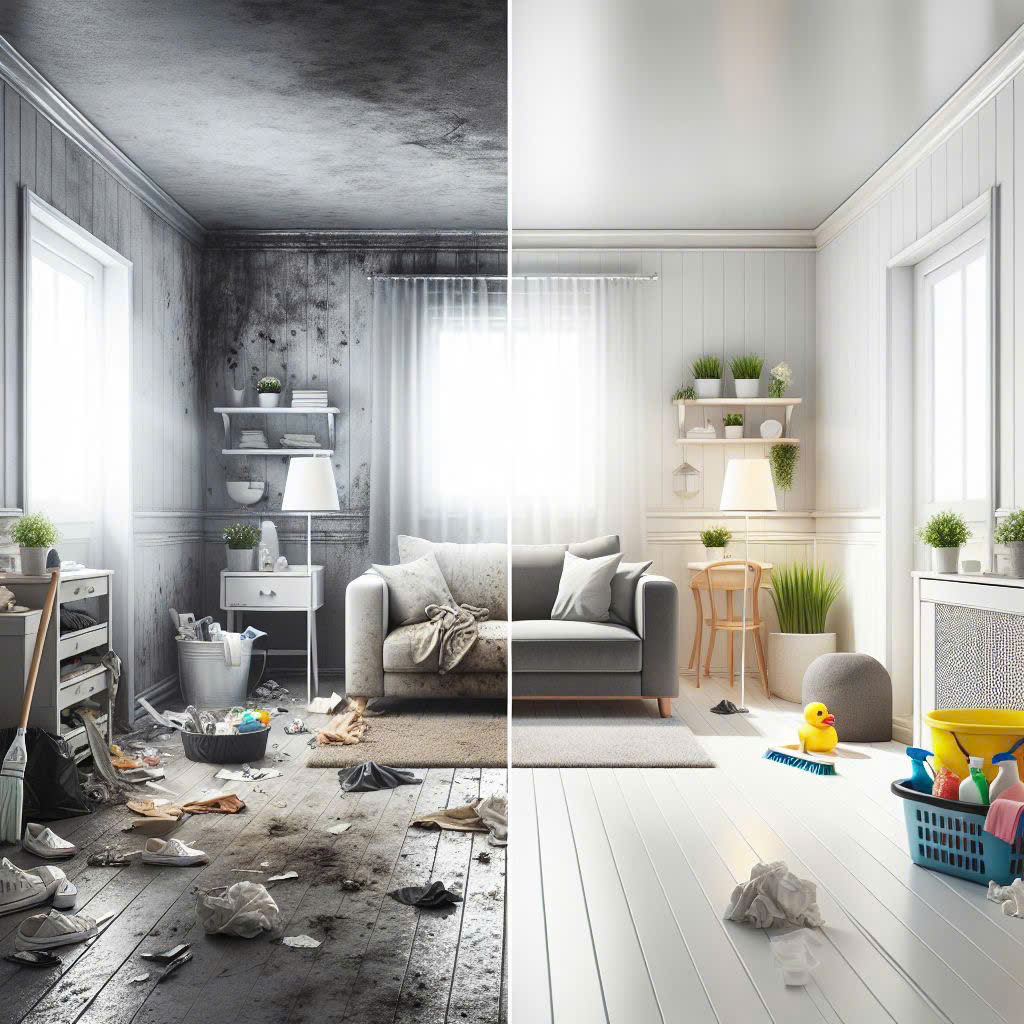 Vệ sinh nhà cửa vệ sinh phòng khách. dọn dẹp nhà cửa