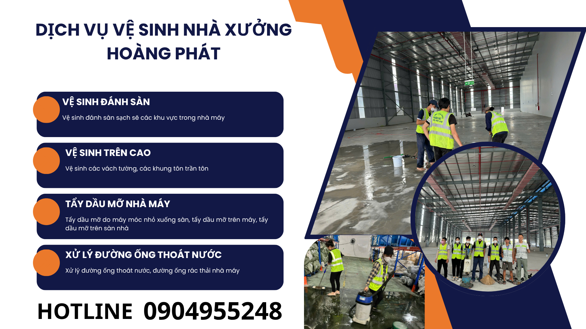 bảng giá vệ sinh nhà xưởng 